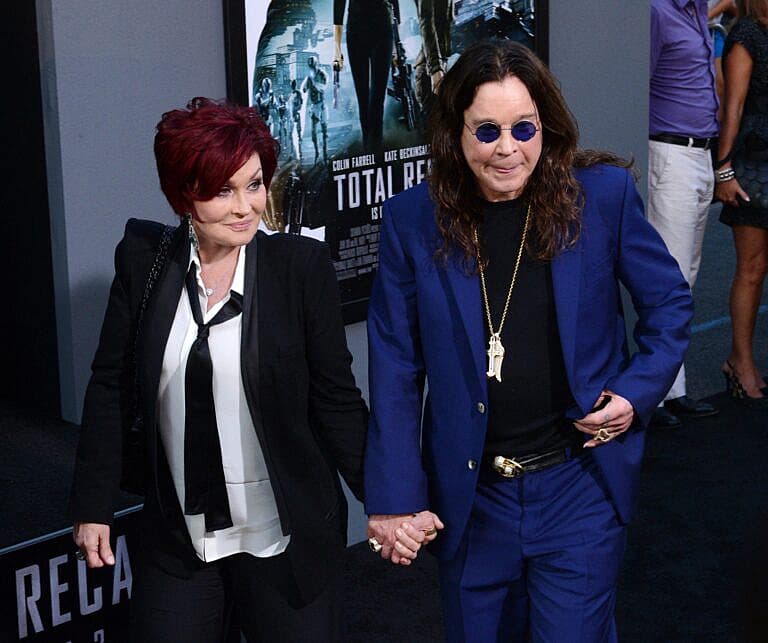 Universal Studios Honors Ozzy Osbourne At Holloween Horror Nights 2 Sharon Osbourne and Ozzy Osbourne attend Total Recall Los Angeles premiere