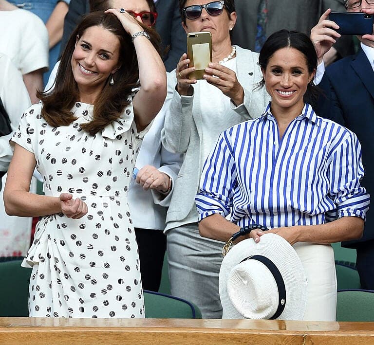 Meghan Markle and Kate Middleton