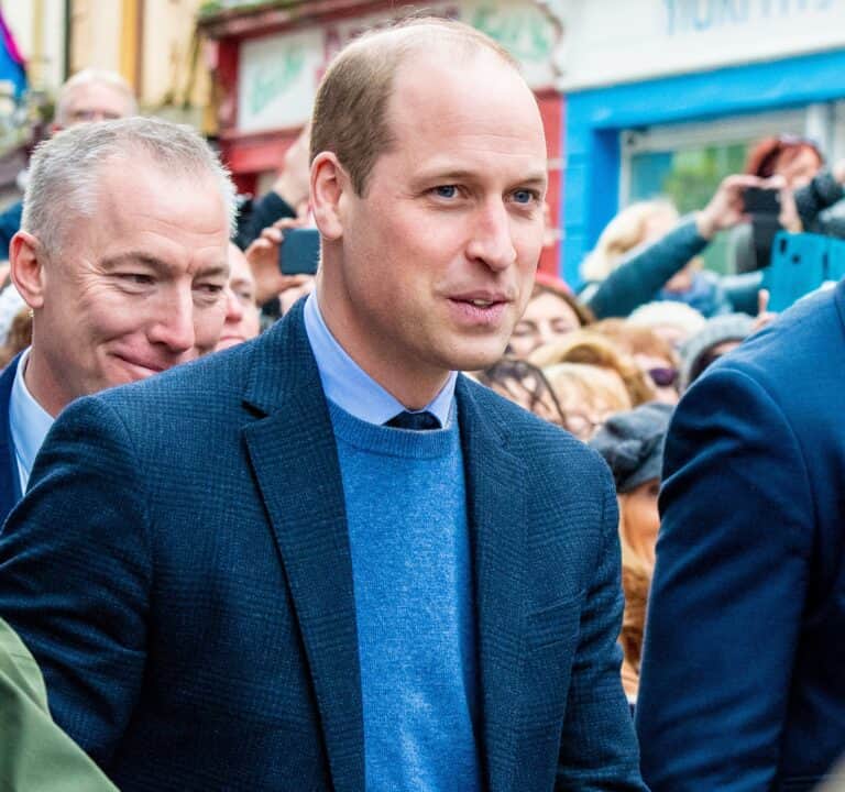 Prince William at King Charles III. birthday