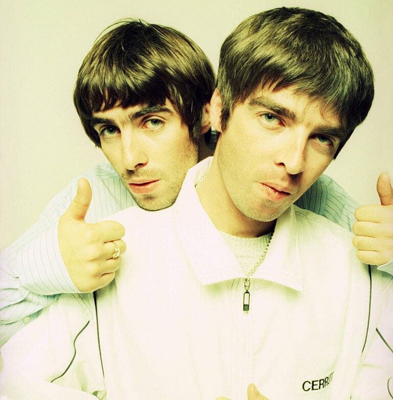 Liam and Noel Gallagher