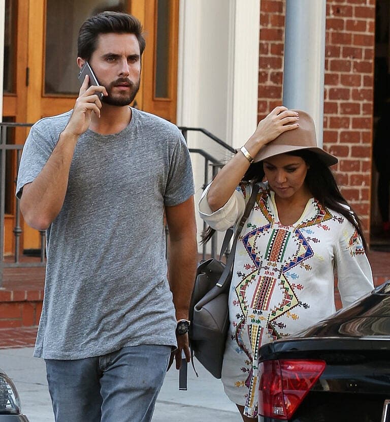 Kourtney Kardashian, Scott Disick