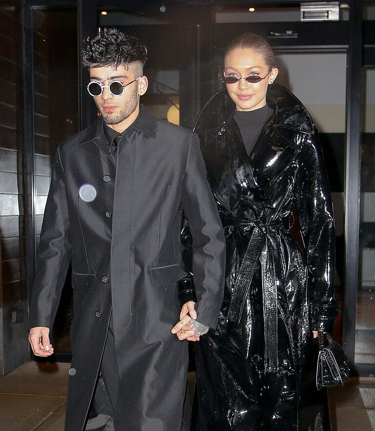 Gigi Hadid and Zayn Malik