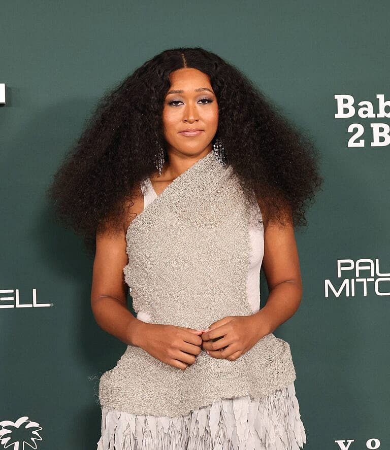 Naomi Osaka on red carpet