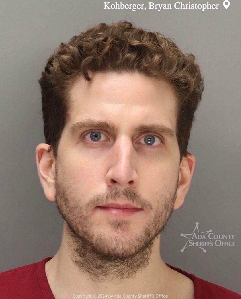 New mugshot of Idaho students murder suspect Bryan Kohberger