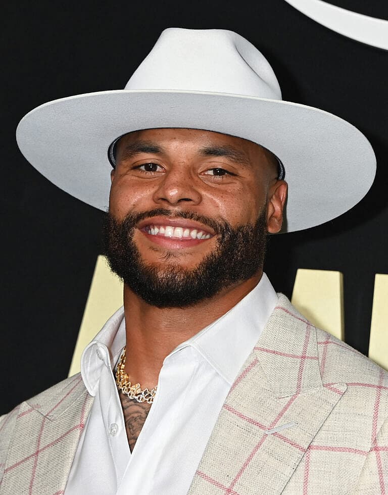 Dak Prescott Laments ‘False Narratives’ About His Botched Engagement 2 Dak Prescott at the 58th ACM Awards
