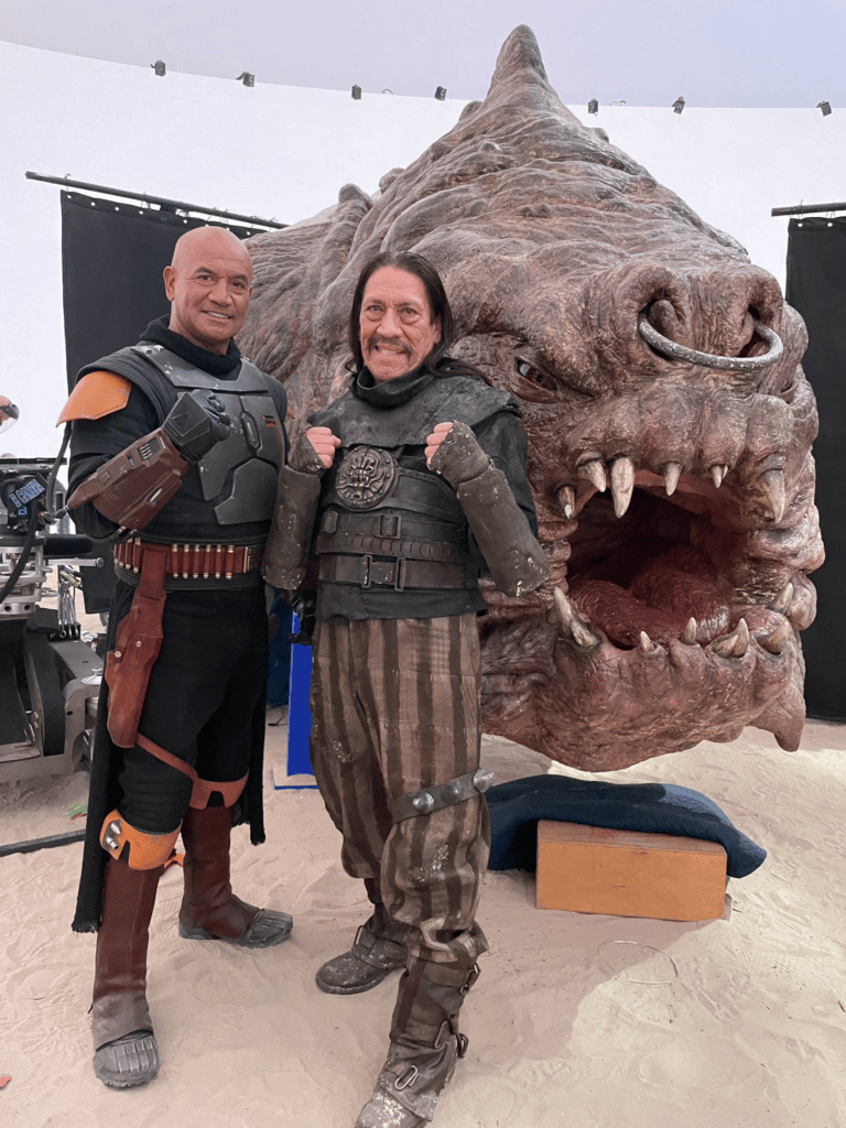 Danny Trejo and Temuera Morrison on The Book of Boba Fett