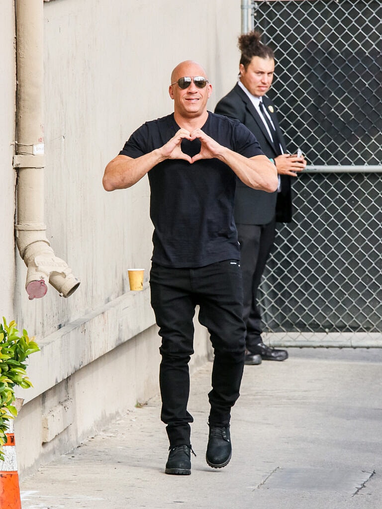 Vin Diesel at apos Jimmy Kimmel Live apos Show