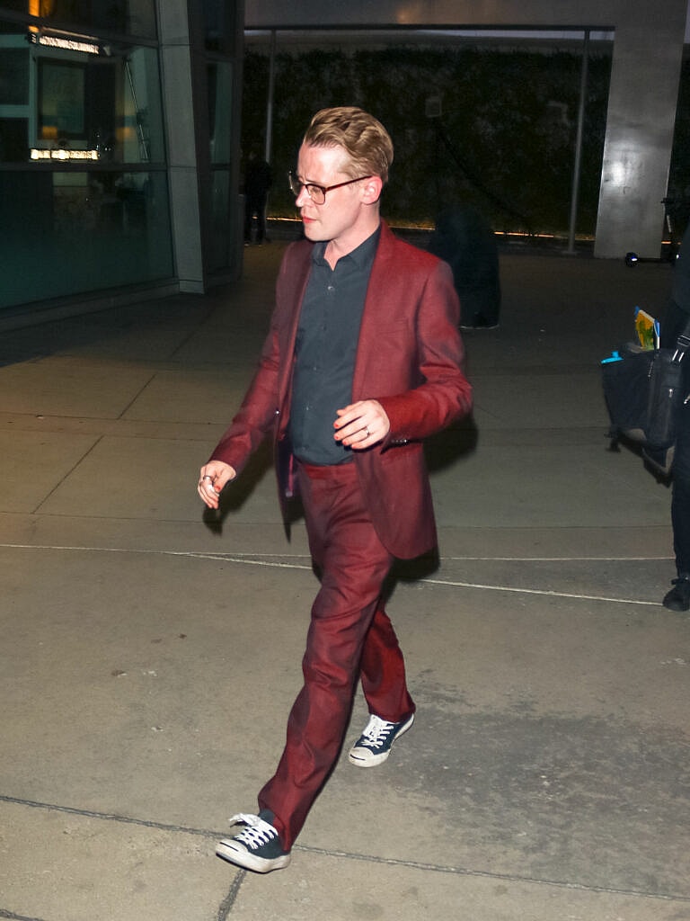 Macaulay Culkin is seen in Los Angeles
