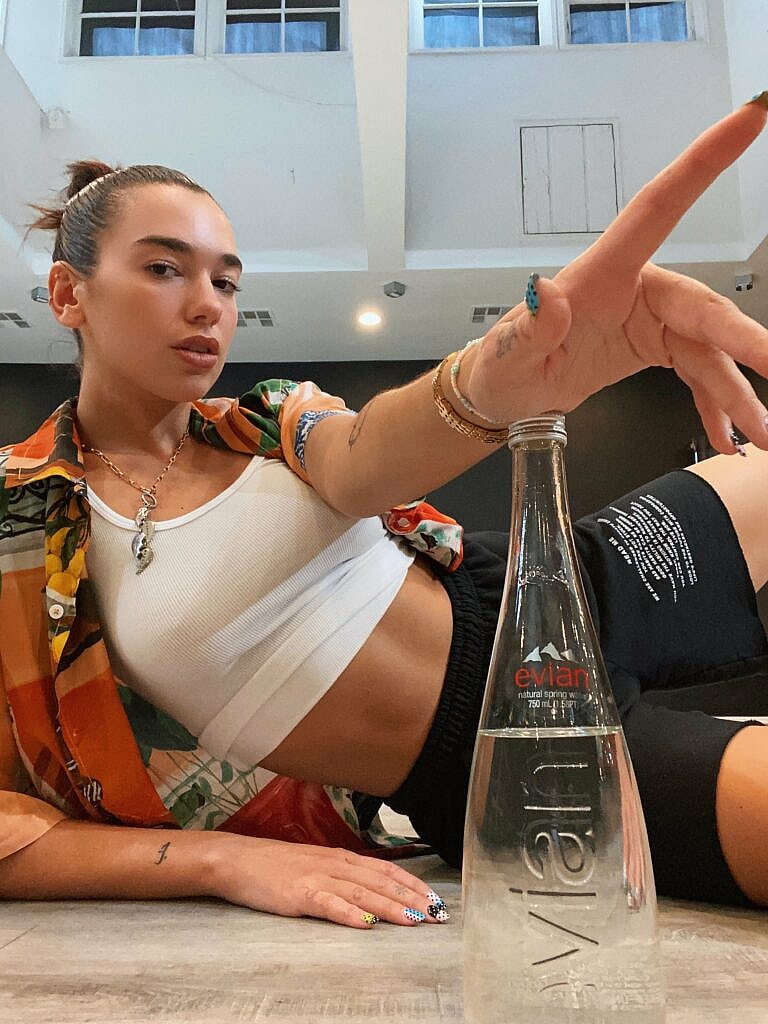 Dua Lipa is new face of Evian