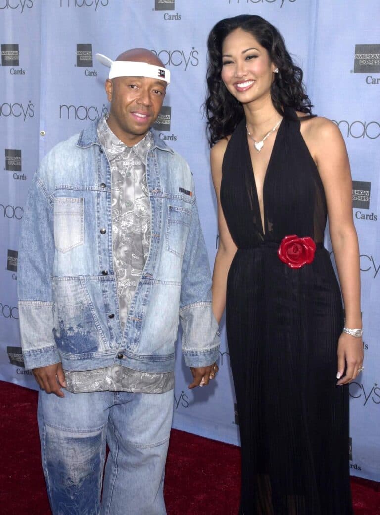 Kimora Lee Simmons and Russell Simmons