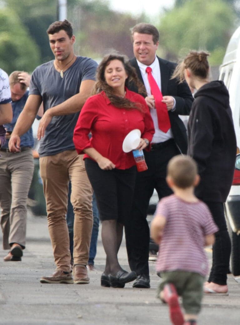 "19 Kids and Counting" stars - the Duggar family - attend a church event in New Zealand