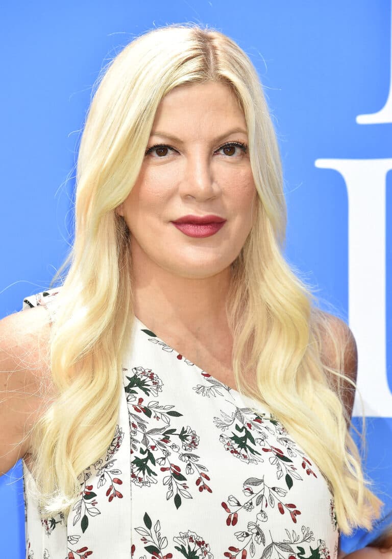 Tori Spelling at Premiere Of LD Entertainment's 'Dog Days'