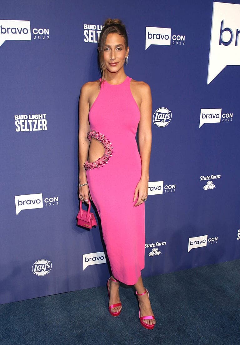 Amanda Batula on the red carpet.