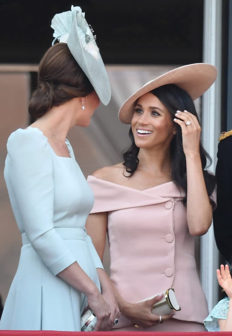 Meghan Markle and Kate Middleton