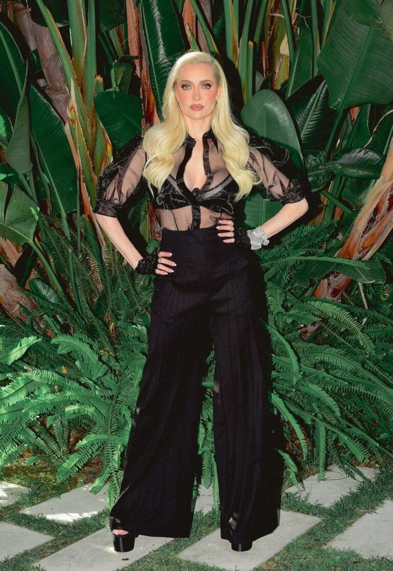 Standing in front of a tree