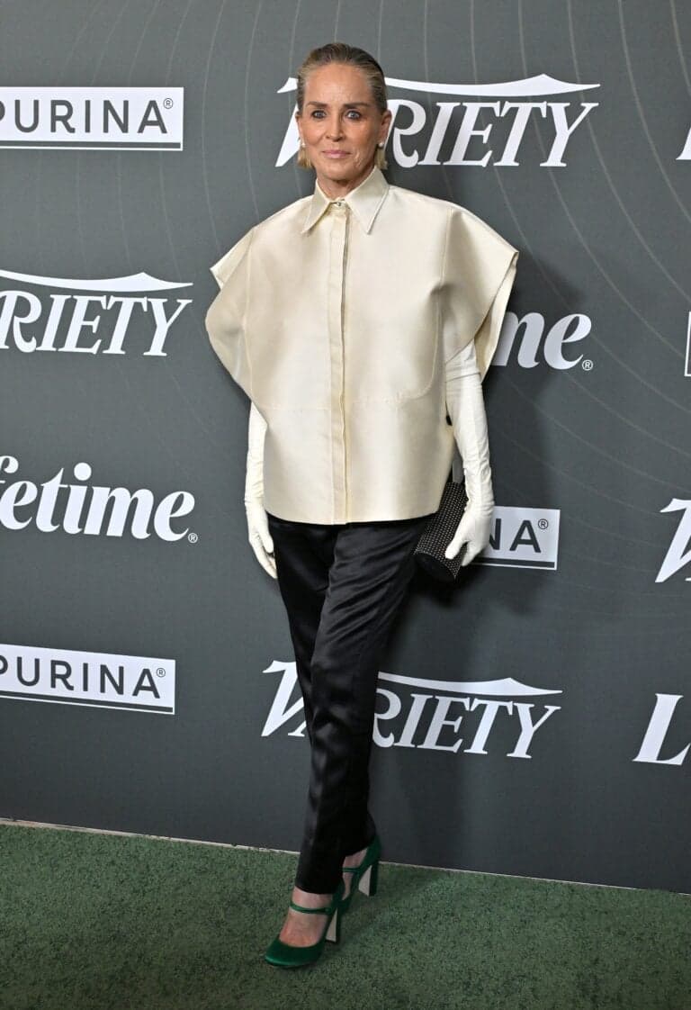 Sharon Stone no evento Variety Power of Women: Los Angeles