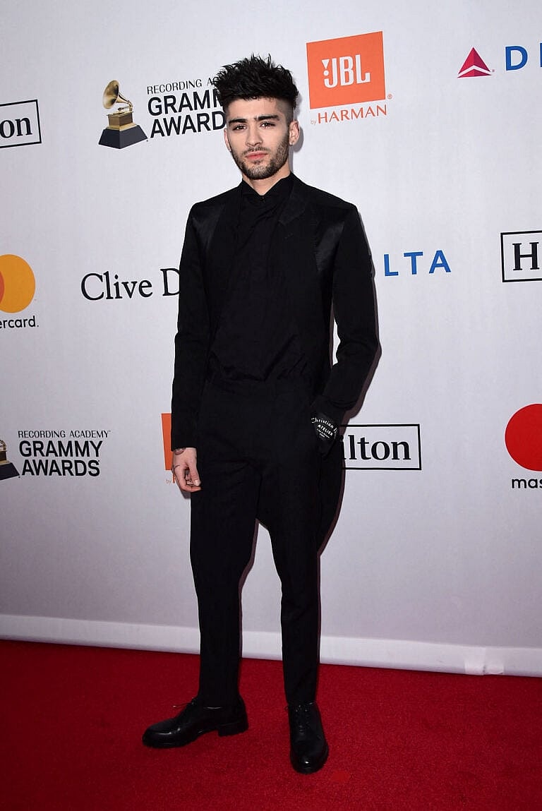 Zayn Malik at 2018 Pre-Grammy Gala and Salute To Industry Icons