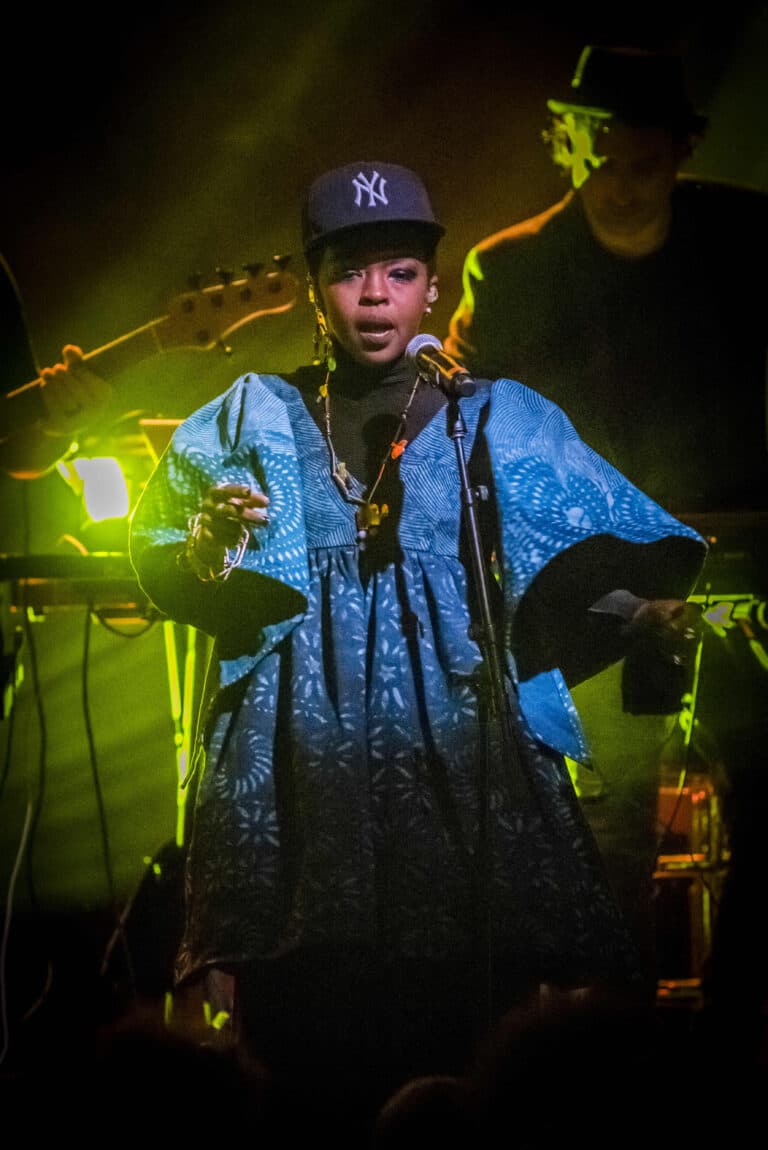 MS. LAURYN HILL during her second sold out show in Asheville, North Carolina