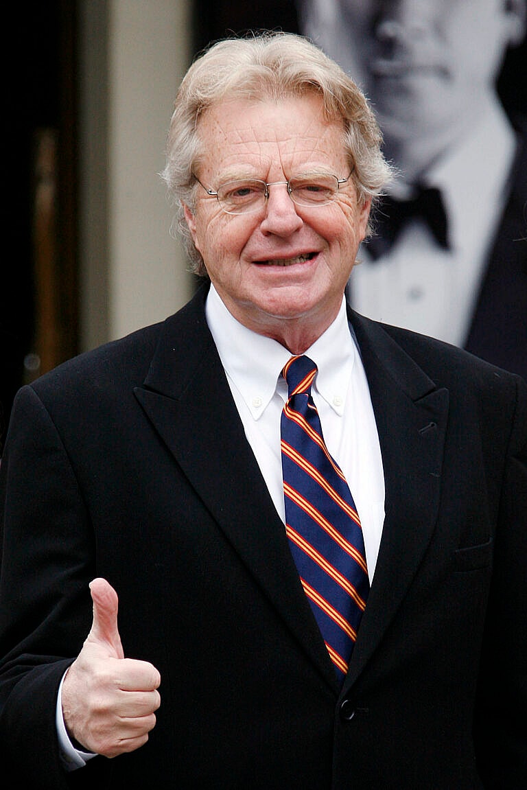 US ONLY OUTSPOKEN AMERICAN CHAT SHOW HOST JERRY SPRINGER