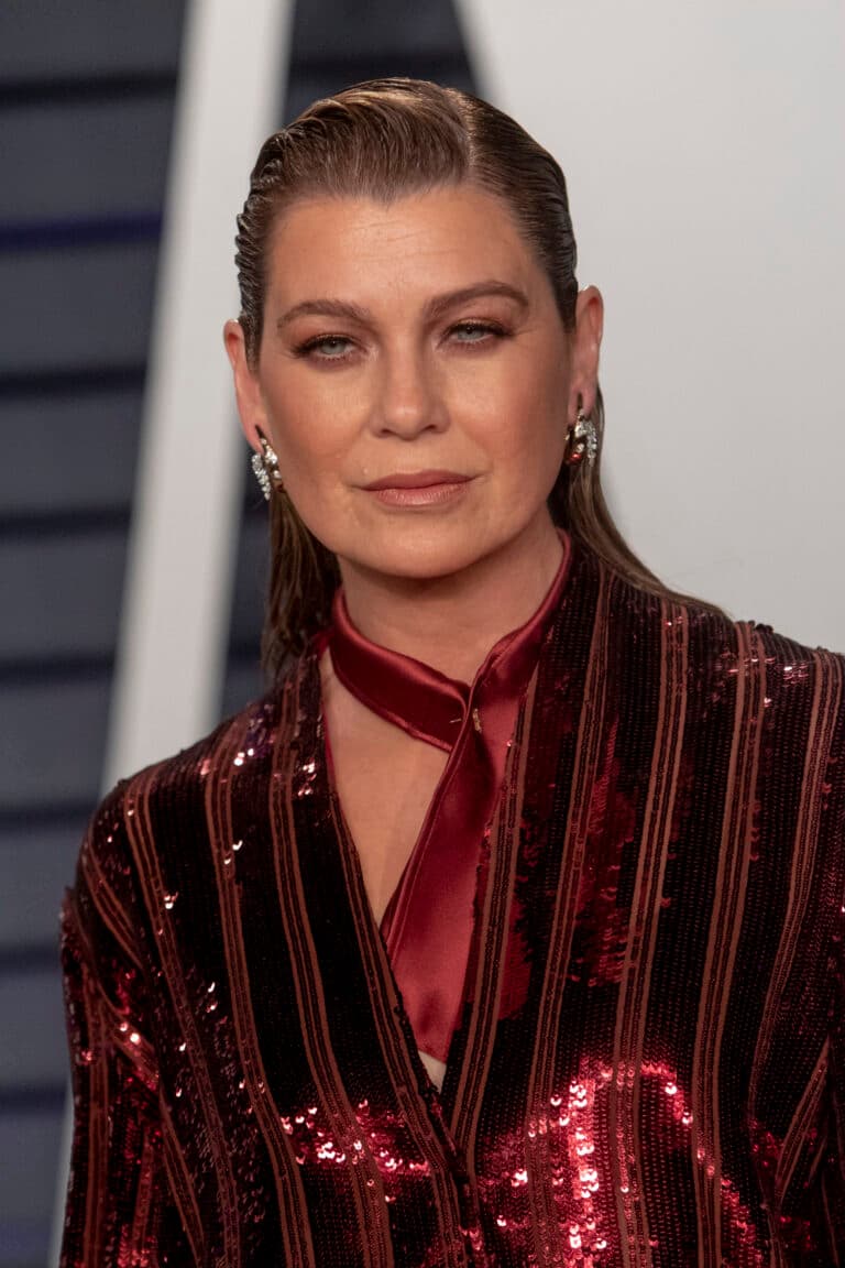 Ellen Pompeo na festa do Oscar da Vanity Fair