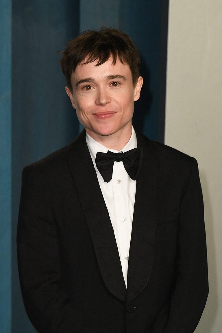 Elliot Page at 2022 Vanity Fair Oscar Party