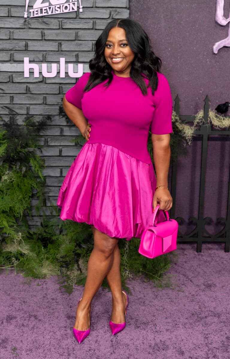 Wearing pink