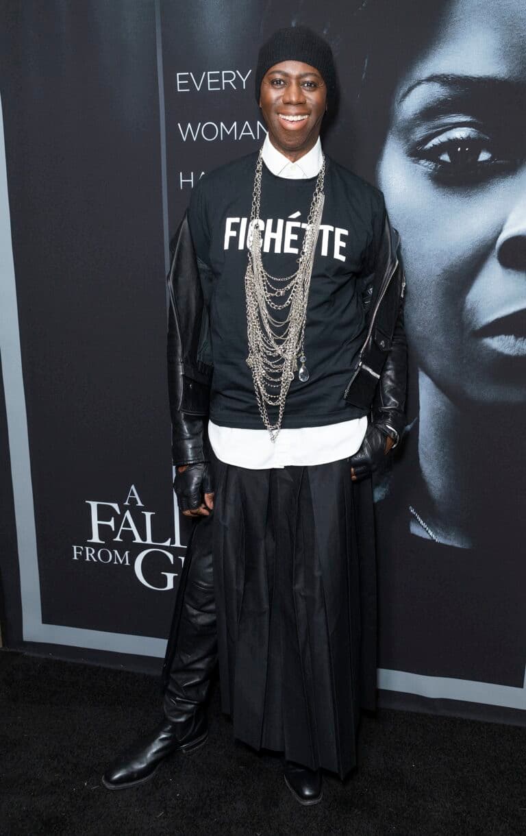 Miss J on the red carpet
