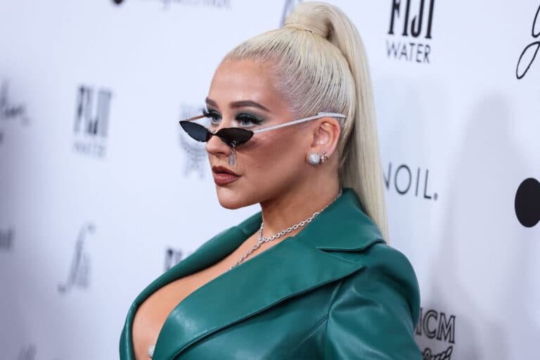 Christina Aguilera no 6º Prêmio Anual de Moda de Los Angeles do The Daily Front Row