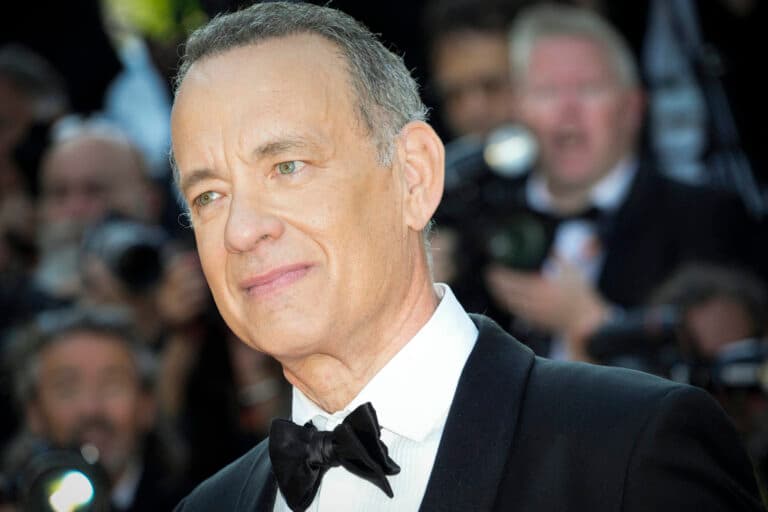Tom Hanks de smoking