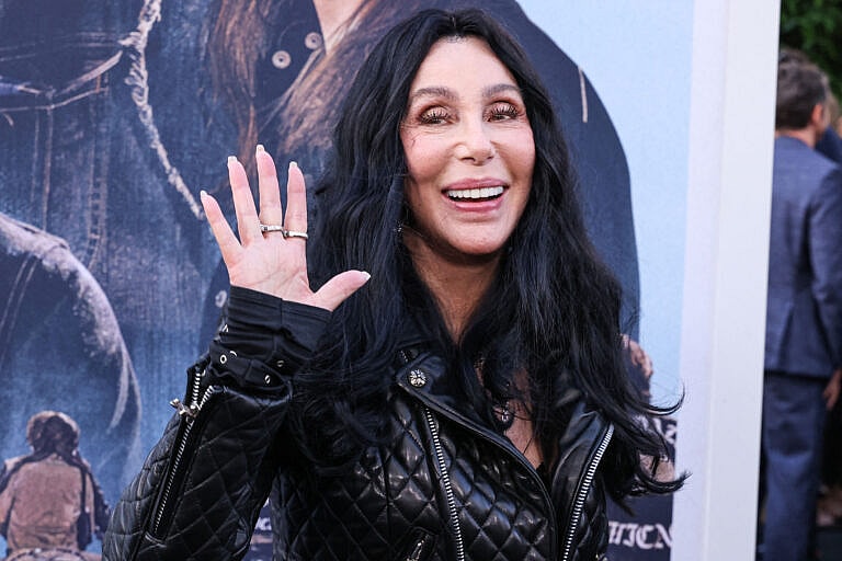 Cher at Los Angeles Premiere Of Focus Features' 'The Bikeriders'