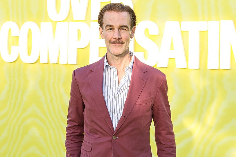James Van Der Beek on the red carpet