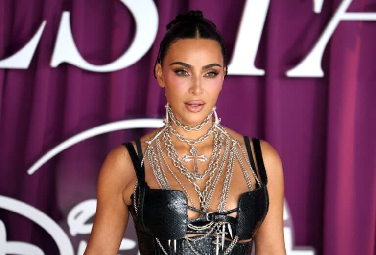 Kim Kardashian at ''All's Fair'' London Premiere At Odeon Luxe Leicester Square In London
