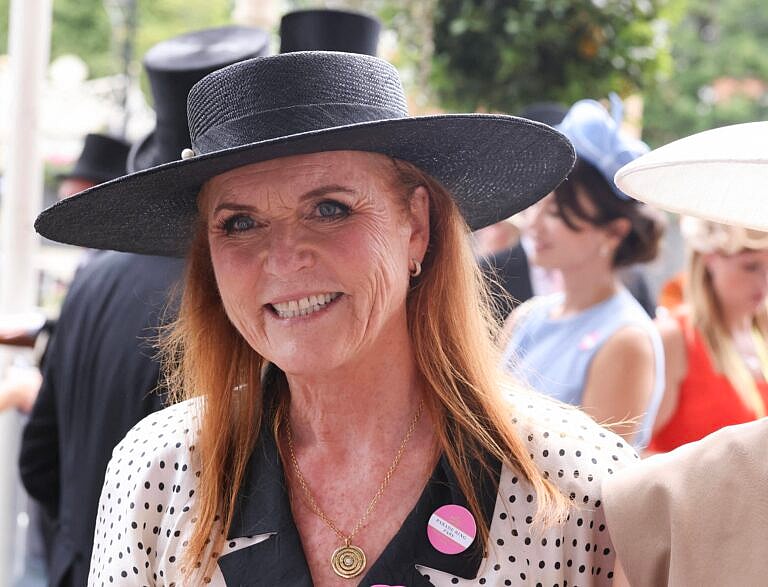 Sarah Ferguson at the Royal Ascot 2025 Day 4