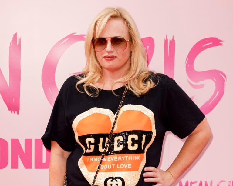 Rebel Wilson at Mean Girls Musical Gala Premiere at Savoy Theatre in Aldwych, London, UK
