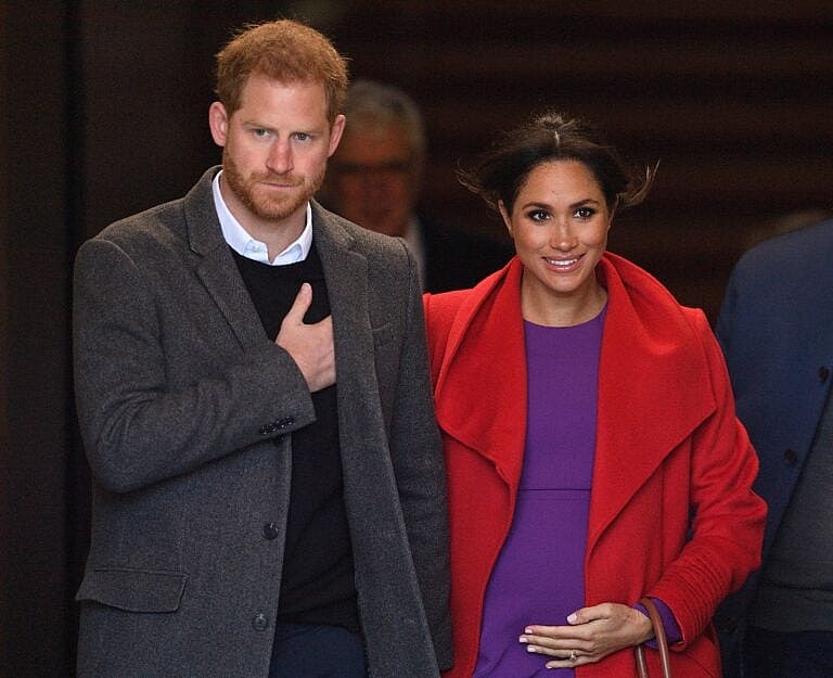 Príncipe Harry e Meghan Markle visitam Birkenhead