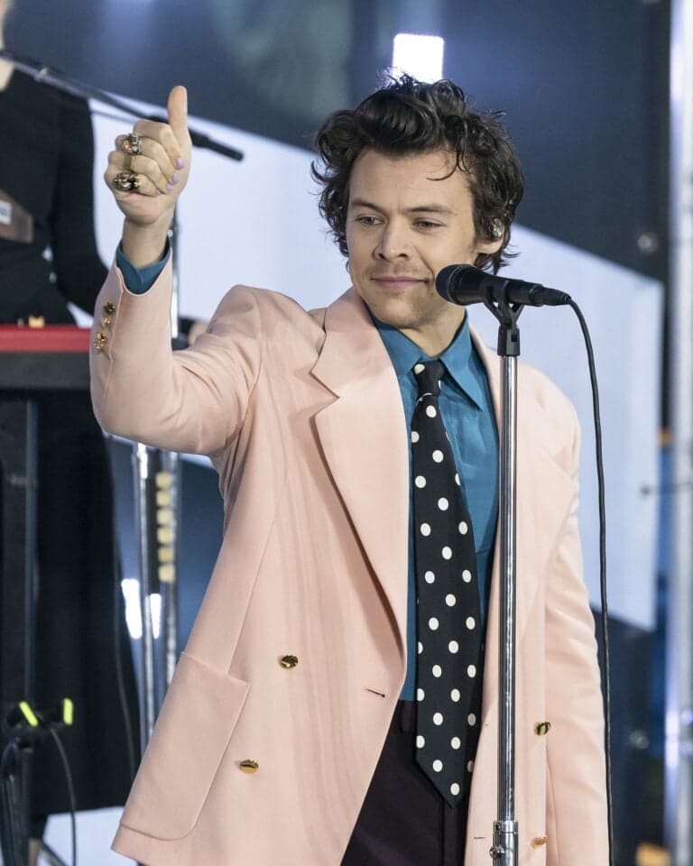 Harry Styles performs on the Today Show-NYC