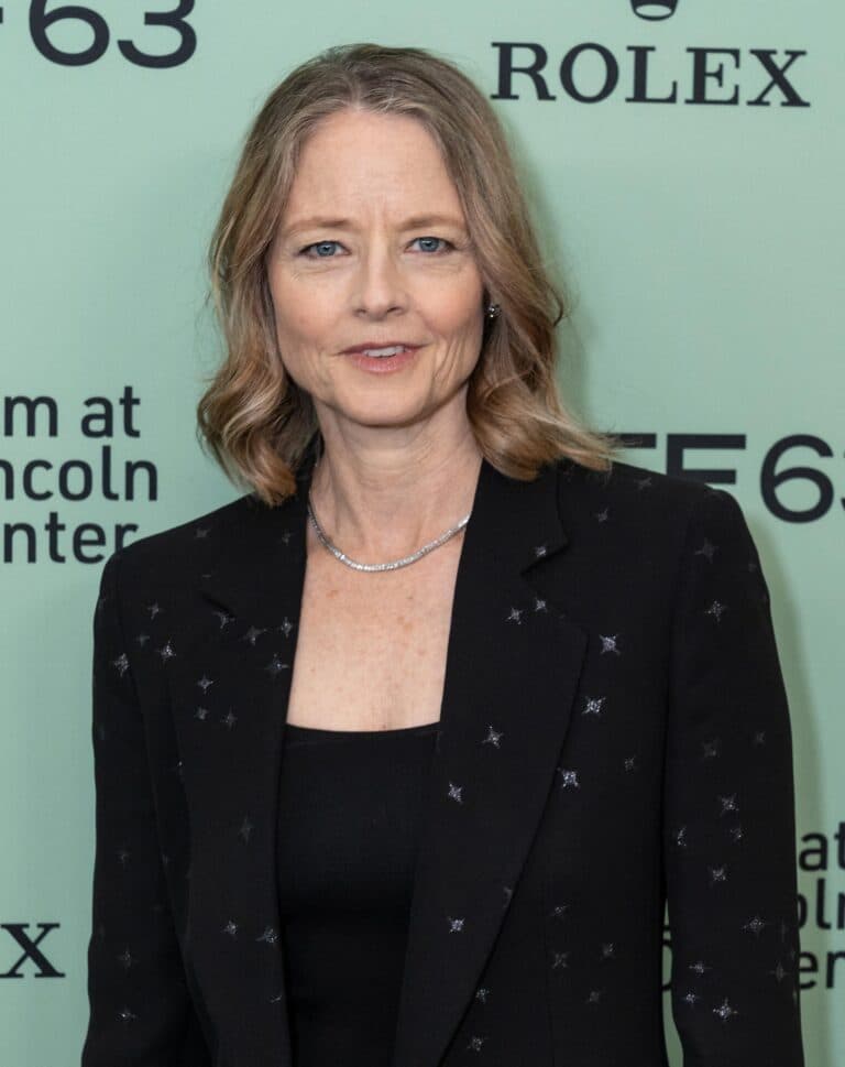 Jodie Foster na exibição de 