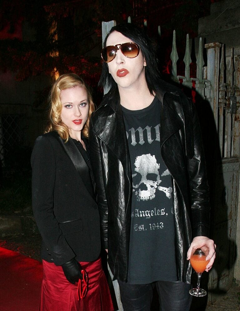 Marilyn Manson and Evan Rachel Wood