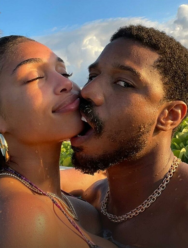 Lori Harvey and Michael B. Jordan