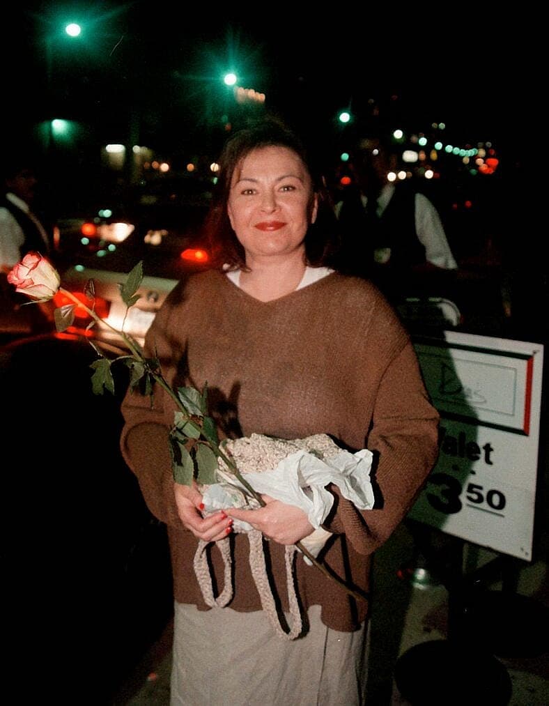 Roseanne Barr out on the town