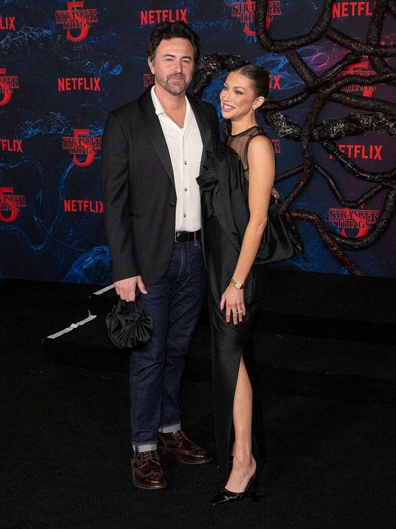 Beau Clark and Stassi at Los Angeles Premiere Of Stranger Things Season 5