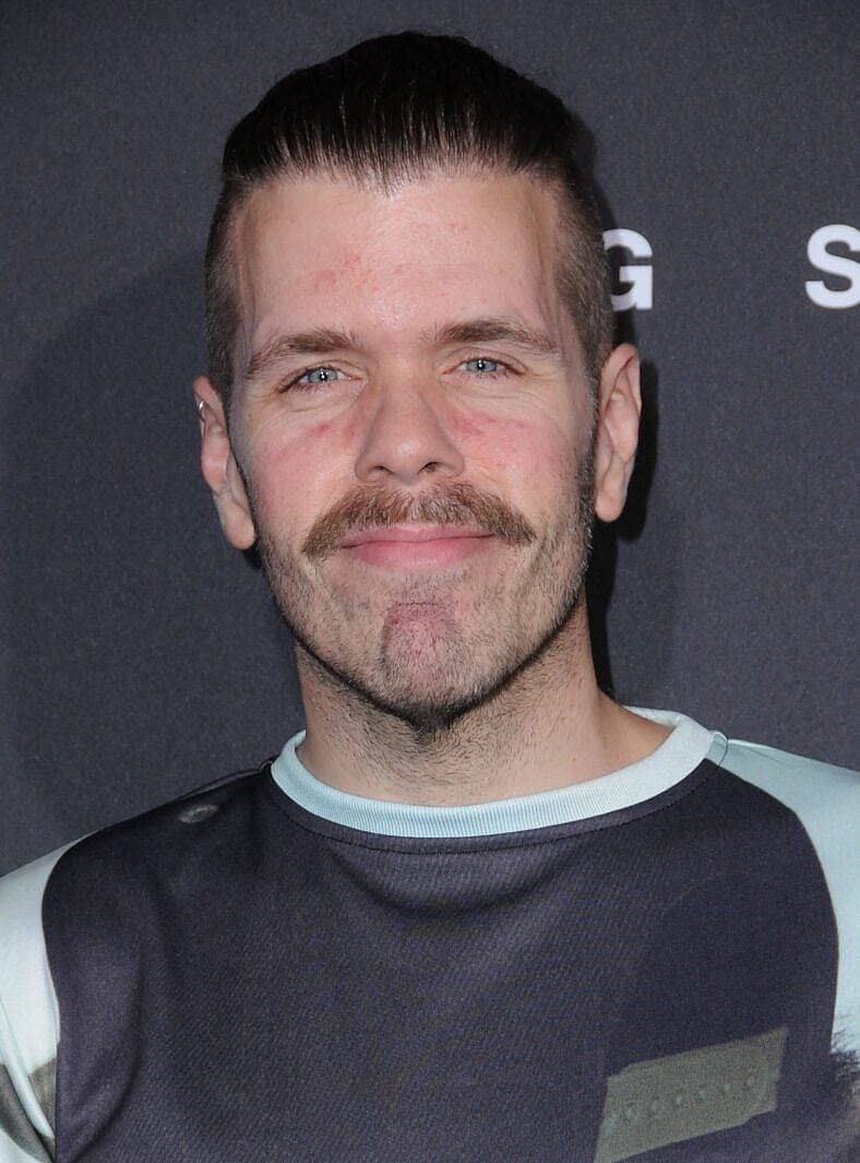 Perez Hilton attends ''Jigsaw'' Los Angeles Premiere held at ArcLight Hollywood