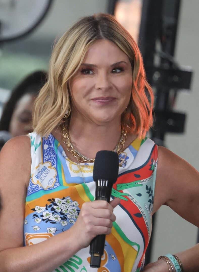 Jenna Bush Hager present as Jessica Simpson Performs On Today July 2025