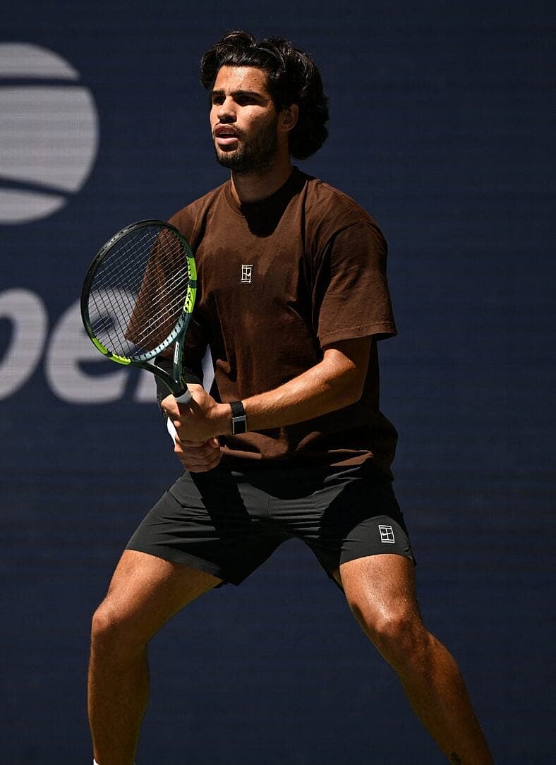 Carlos Alcaraz at the 2026 US Open