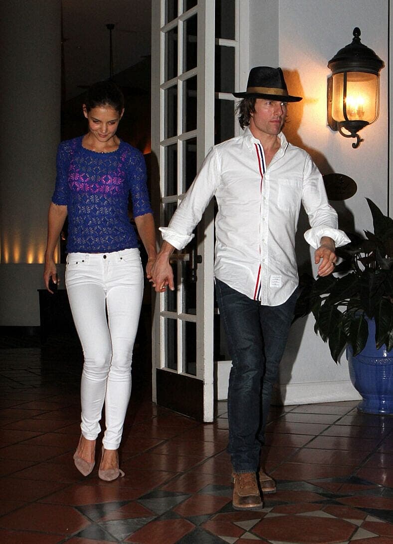 Katie Holmes ad Tom Cruise