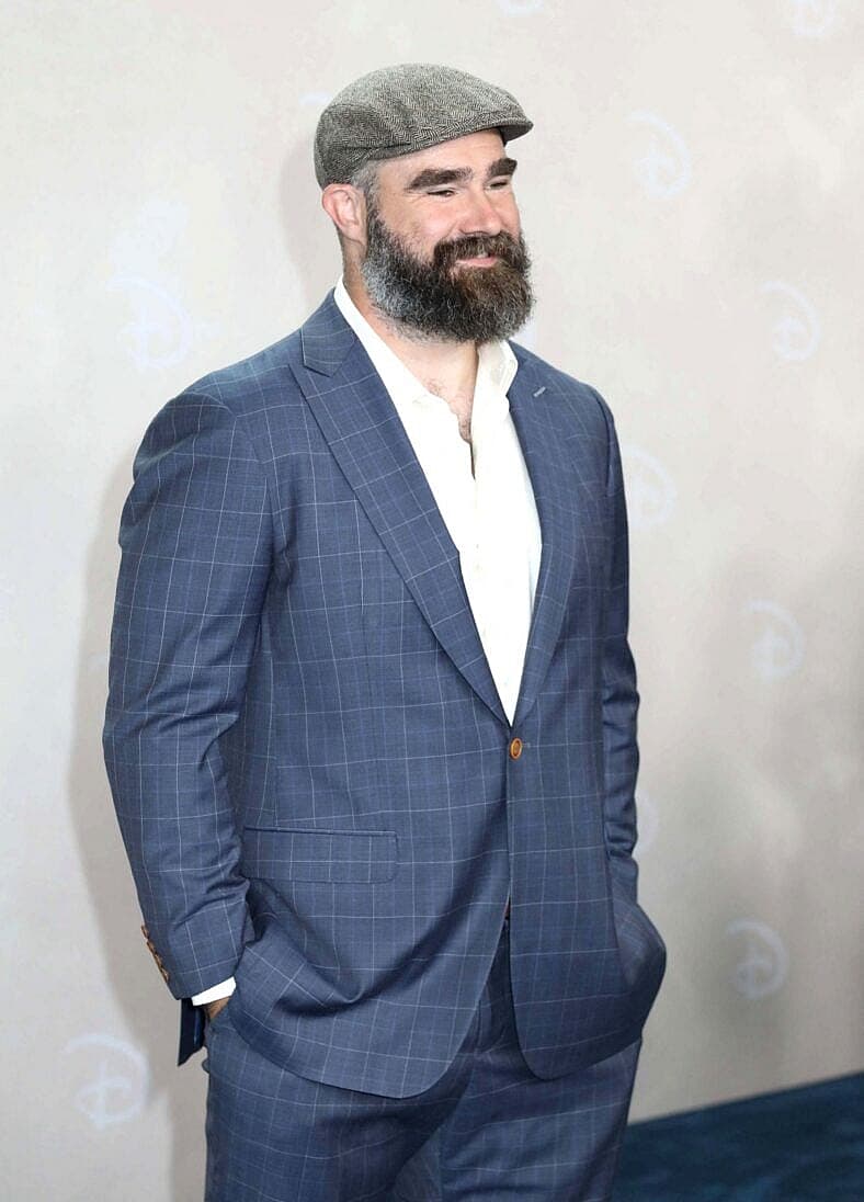Jason Kelce at Disney 2025 Upfront - New York