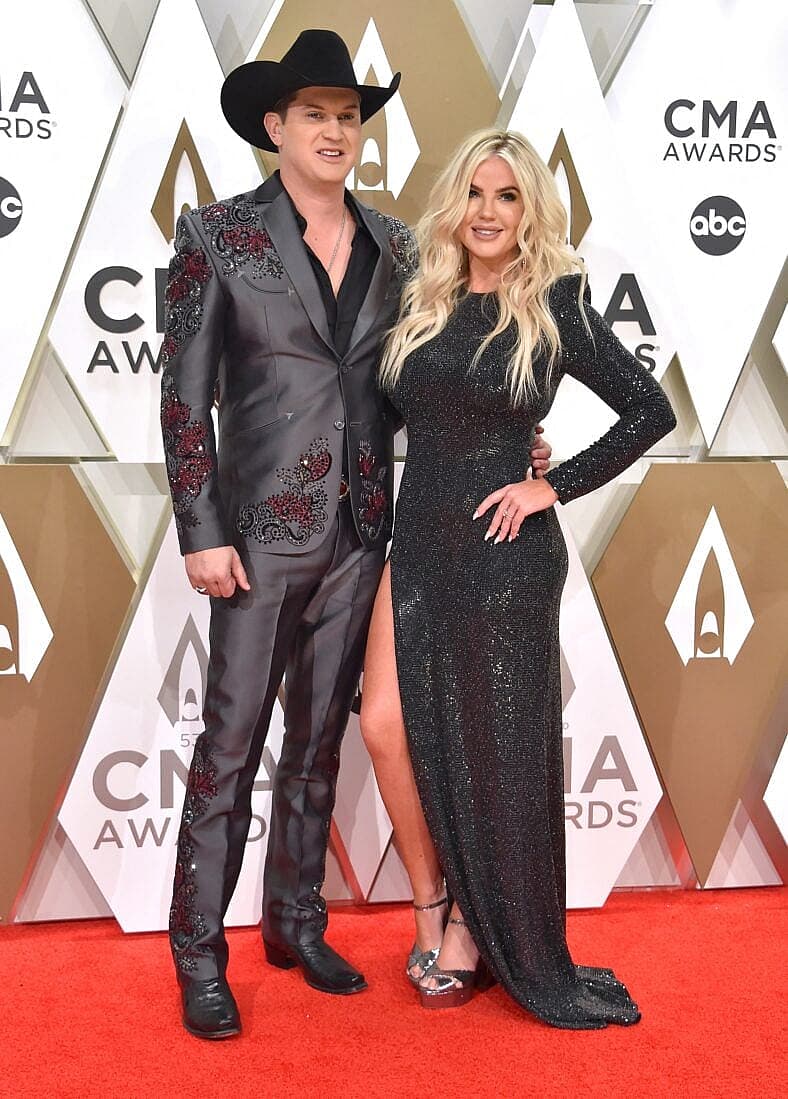 Jon Pardi and Summer Pardi at  The 53rd Annual CMA 