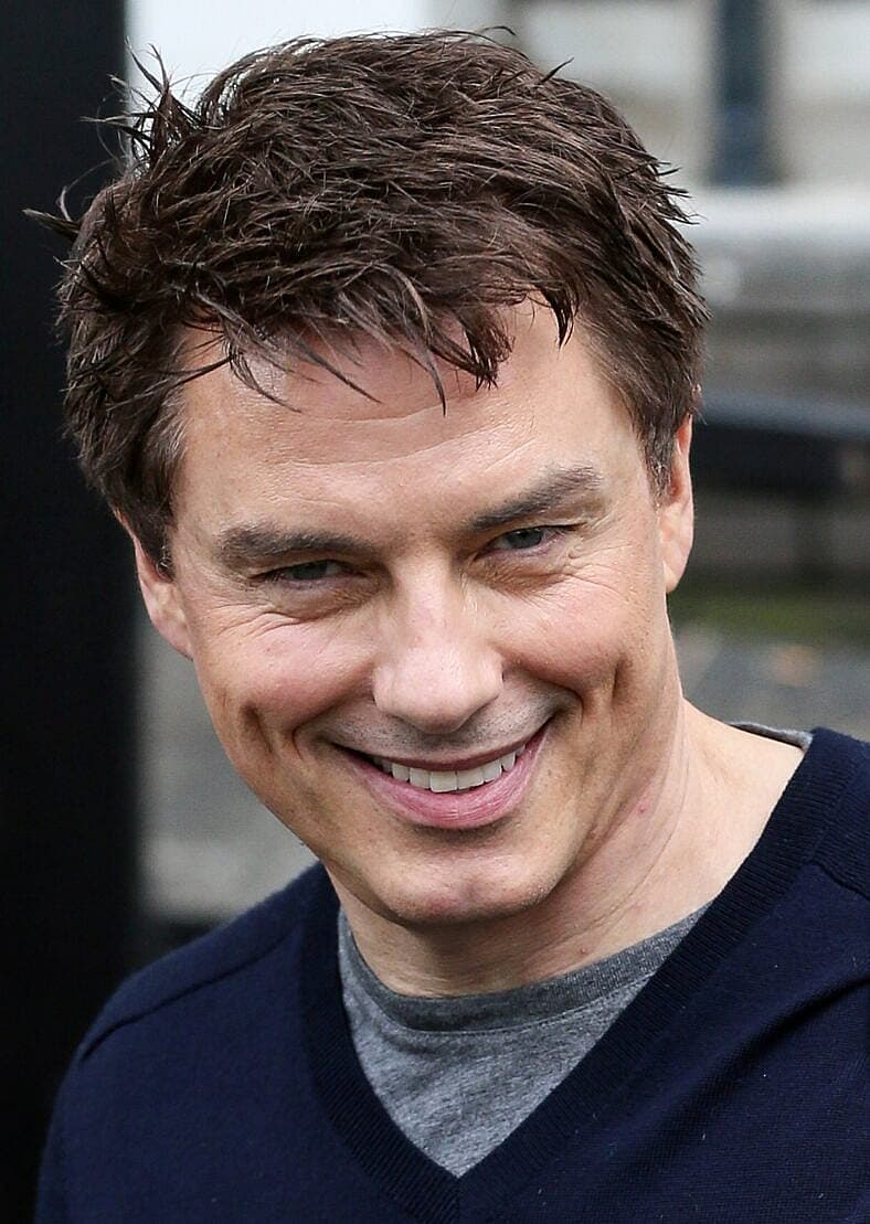 John Barrowman spotted leaving the ITV Studios
