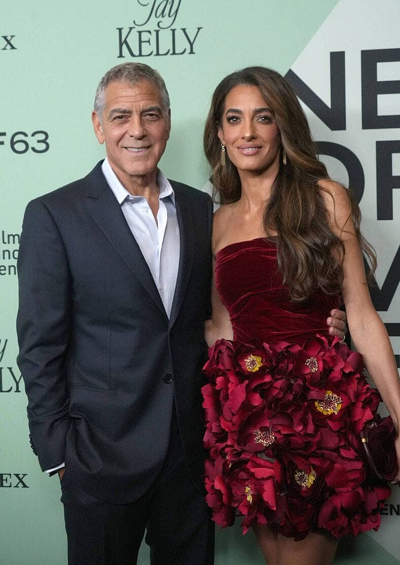 The 63rd New York Film Festival Opening Night Red Carpet Premiere Of Jay Kelly-NYC.