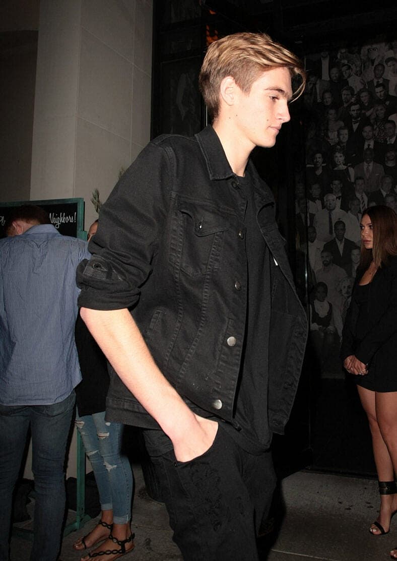 Presley Gerber spotted party with group of female friends at Catch.